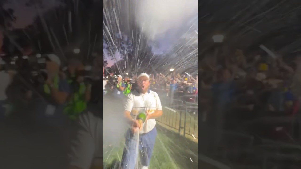 Shane Lowry is having the time of his LIFE! 🤣 Shane Lowry is having the time of his LIFE! 🤣