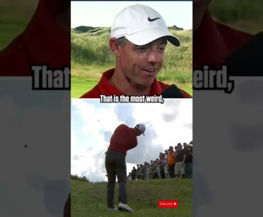 Rory Mcilroy talks about the CRAZY incident at the Open #shorts #golf #pga