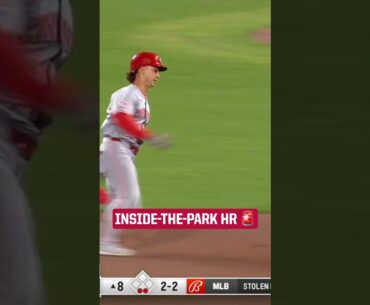 Stuart Fairchild comes in off the bench and hits an inside-the-park home run!