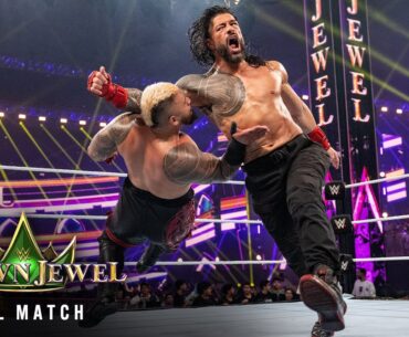 FULL MATCH: Roman Reigns & The Usos vs. "The Bloodline": Crown Jewel 2024