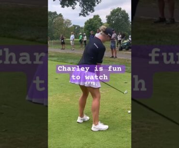 Charley is good ! #golf #golfgear #girlgolfers Charley is good ! #golf #golfgear #girlgolfers