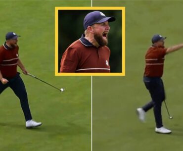😳 Shane Lowry CURSING AT AMERICAN FAN After Rory McIlroy Taunted During Ryder Cup Fourballs