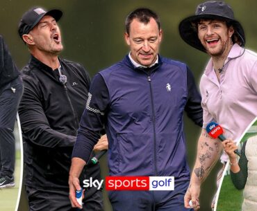 Terry, Farrell, Grennan, Sheringham and more take on Wentworth PUTTING CHALLENGE!