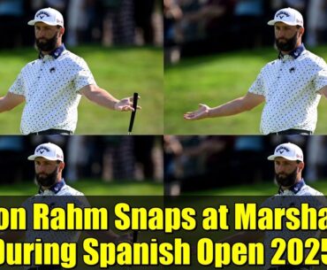 Jon Rahm Snaps at Marshal During Spanish Open 2025 | Golf Drama Explained