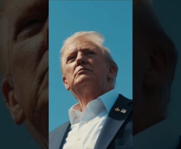 Trump and granddaughter kai goes to see golf match. #trump #kaitrump