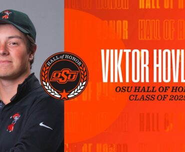 Viktor Hovland - Oklahoma State Hall of Honor 2025