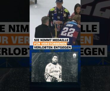 Die Eisbären Berlin widmen ihren Meistertitel Tobias Eder | sportstudio | #shorts