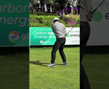 고군택 프로의 불꽃 샷 #koreagolf #golf #golfswing #장타의조건 #골프스타 #정타연습 #눈호강