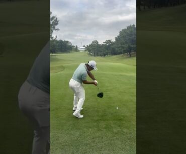 ベイカレントクラシック 比嘉一貴プロ ドライバーショット #ゴルフ #golf #golfswing #比嘉一貴