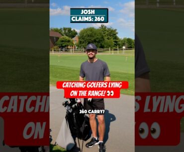 He claimed a 260 carry! He claimed a 260 carry!