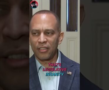 ‘Legislative Insanity!’: Jeffries mocks Trump’s golf and GOP’s shutdown chaos #Trump #GOP