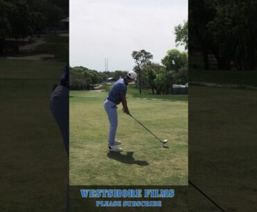 Thorbjorn Olesen golf swing at Valspar Championship '25 #shorts #golf #golfcourse