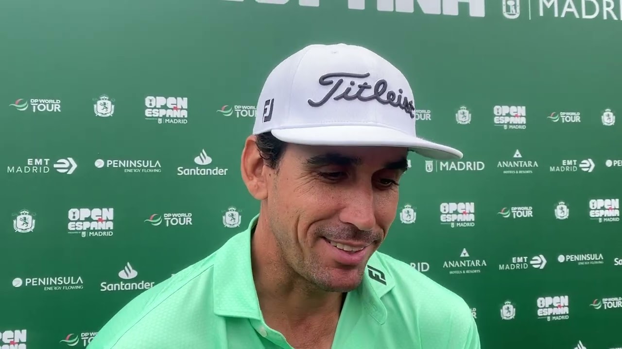 Rafa Cabrera Bello analiza su segunda vuelta en el Open de España presented by Madrid 2025 Rafa Cabrera Bello analiza su segunda vuelta en el Open de España presented by Madrid 2025