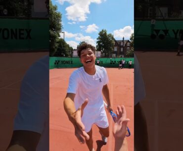 Returning A FULL SPEED Ben Shelton Serve