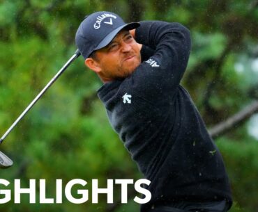 Xander Schauffele takes share of lead | Round 3 Highlights | Baycurrent | 2025