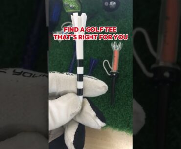 Choose your favorite golf tee.  #golf #golftee