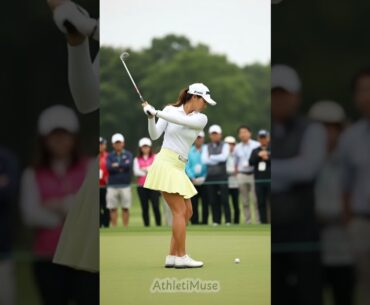 One swing, endless cheers! 💥💚#funny #shorts #reels #golf #girl #asmr One swing, endless cheers! 💥💚#funny #shorts #reels #golf #girl #asmr