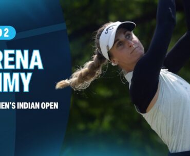 Verena Gimmy thriving on Delhi debut | Hero Women's Indian Open
