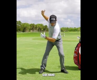 Padraig Harrington Throw Drill- ball comes straight back at you.
