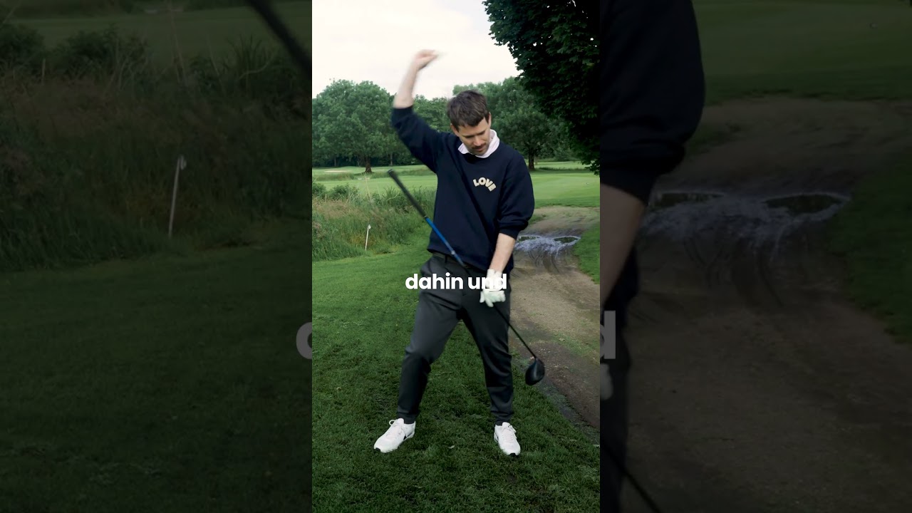 Ever played golf with a two-meter long hitter? 🔝 Ever played golf with a two-meter long hitter? 🔝