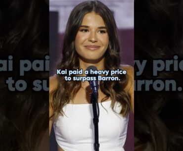 Kai paid a heavy price to surpass Barron#shorts #celebrity #trump #kaitrump #barrontrump