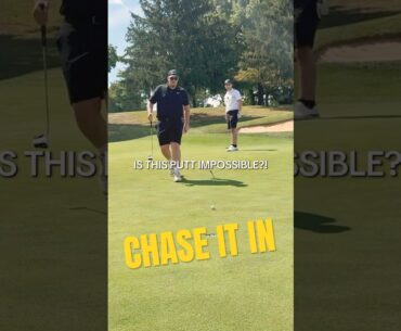 We All Tried the Impossible Downhill Putt… We All Tried the Impossible Downhill Putt…