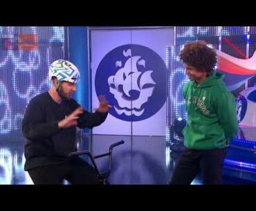 BMX on Blue Peter Matti Hemmings