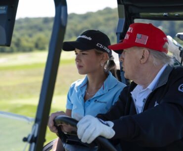Donald Trump Reveals Presidency Dream in Candid Golf Outing with Granddaughter Donald Trump Reveals Presidency Dream in Candid Golf Outing with Granddaughter