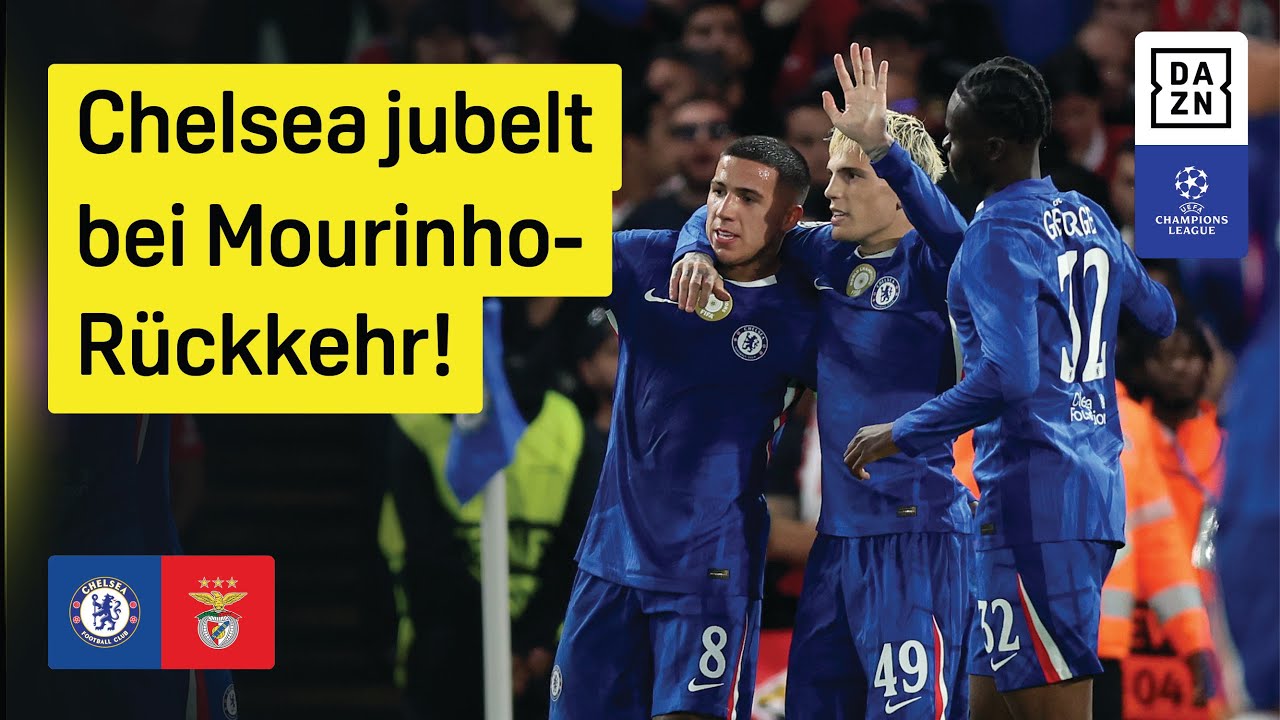 Chelsea – Benfica | UEFA Champions League | DAZN Highlights Chelsea - Benfica | UEFA Champions League | DAZN Highlights