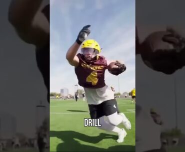 Cam Skattebo Took a Jump in 2024… And Defenses Weren’t Ready #CamSkattebo #NFLDraft #shorts