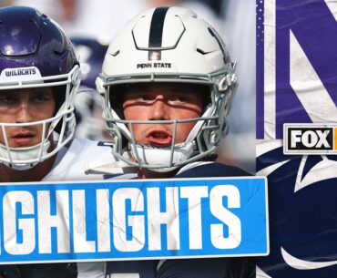 Northwestern Wildcats vs. Penn State Nittany Lions Highlights | FOX College Football