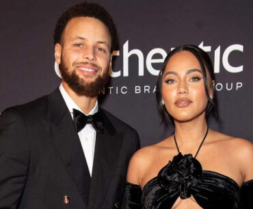Stephen Curry's wife Ayesha Curry shows off impressive golf skills, combining graceful swings with style | NBA News