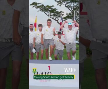 Team South Africa's historic triumph in the 2025 Eisenhower Trophy