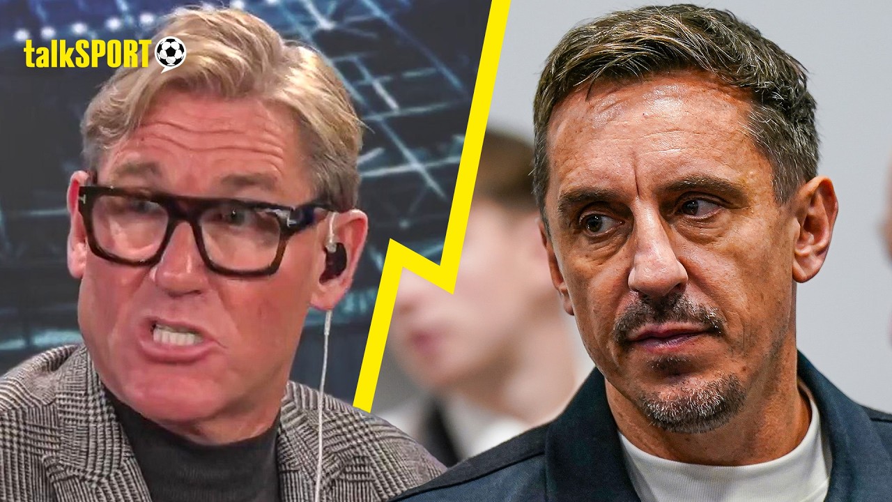 “APPALLING STANCE!” Simon Jordan rages at “COWARD” Gary Neville after Union Jack REMOVAL admission! "APPALLING STANCE!" Simon Jordan rages at "COWARD" Gary Neville after Union Jack REMOVAL admission!