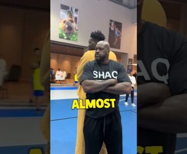 He's Making Shaq LOOK Short #shorts