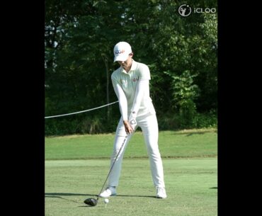 I see her throwing her head low and far away! - she's Pajaree Ananarukarn.