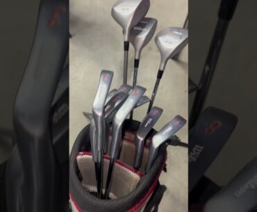 Women’s golf clubs Wilson dynapower 3,4,5,6,7,8,9 irons, PW , 1,3,5 woods Women’s golf clubs Wilson dynapower 3,4,5,6,7,8,9 irons, PW , 1,3,5 woods