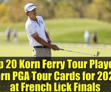Top 20 Korn Ferry Tour Players Earn PGA Tour Cards for 2026 at French Lick Finals