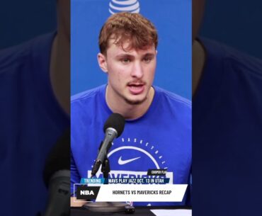 Mavericks Fall Short vs Hornets | Klay Thompson Leads Dallas with 14 Points in Preseason Battle
