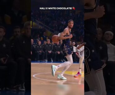 Haliburton did the ELBOW PASS!🥶