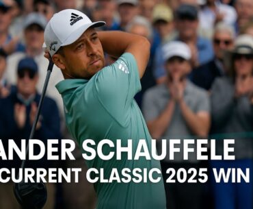 Xander Schauffele Wins Baycurrent Classic 2025 | First Victory in Japan