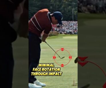 Viktor Hovland’s Incredible Low Rate of Closure 🔥 #golf #golfswing #golfshorts