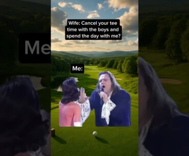 Sorry babe, the tee time is locked in. #golf #golfswing #playbettergolf