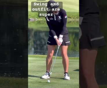 She’s great to watch #golfskill #golfswing #girlgolfers She's great to watch #golfskill #golfswing #girlgolfers