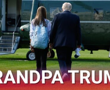 Donald Trump reveals what his ‘dream’ is in heartwarming moment with granddaughter Kai