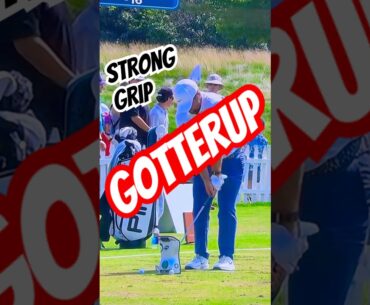 GOTTERUP! Strong Grip Gives Shaft Lean! #golf #golfswing #video #shorts