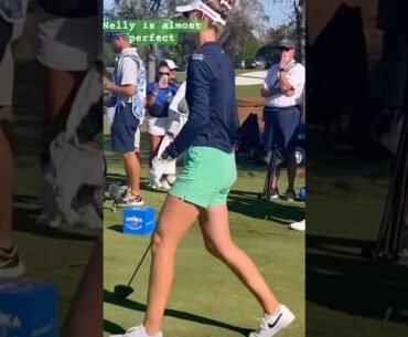 Nelly at it again #golfskill #golfswing #girlgolfers