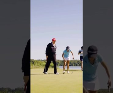 PRESIDENT TRUMP & HIS GRANDDAUGHTERKAI ARE WINNERS! #donaldtrump #kaitrump #trump #trumpnews #maga