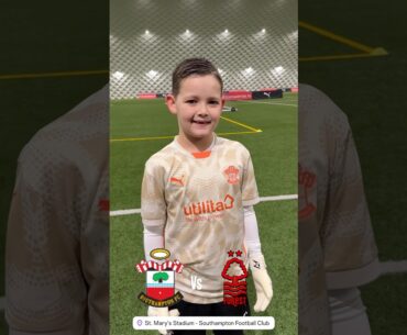 Southampton Fc vs Nottingham Forest Academy Football Arlo Johnson baller Goalkeeper