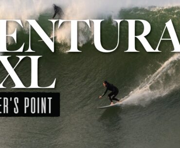Dangerous Waves hit Surfer's Point Ventura | XXL Ventura Swell | California Street Ventura Point